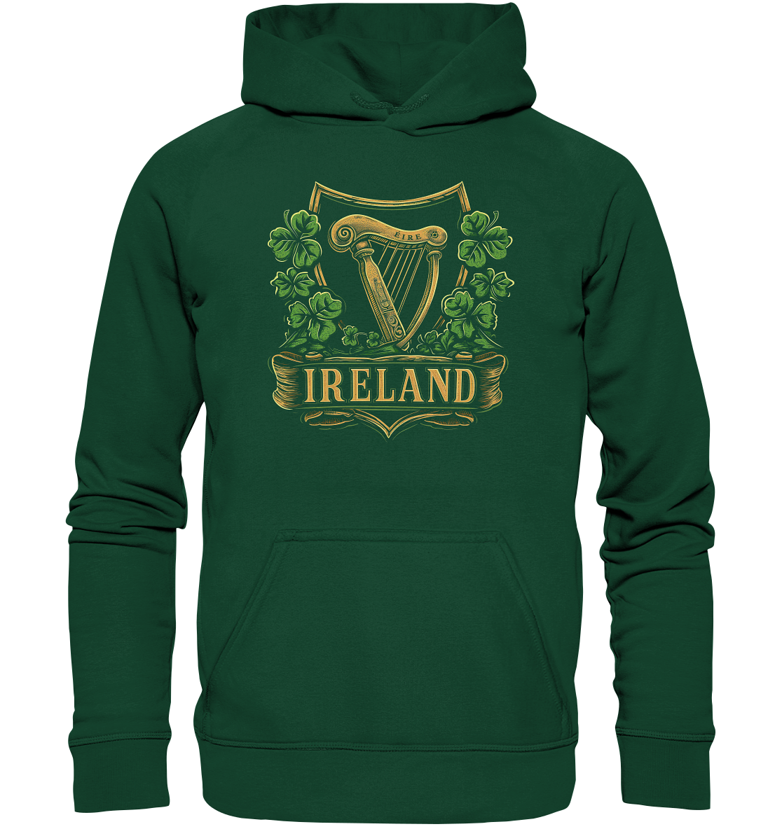 Ireland "Éire / Harp / Shamrock" - Kids Premium Hoodie