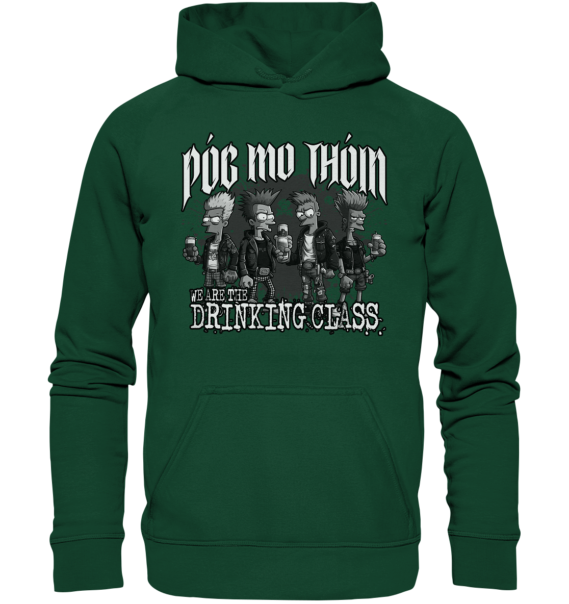 Póg Mo Thóin Streetwear "We Are The Drinking Class II" - Kids Premium Hoodie