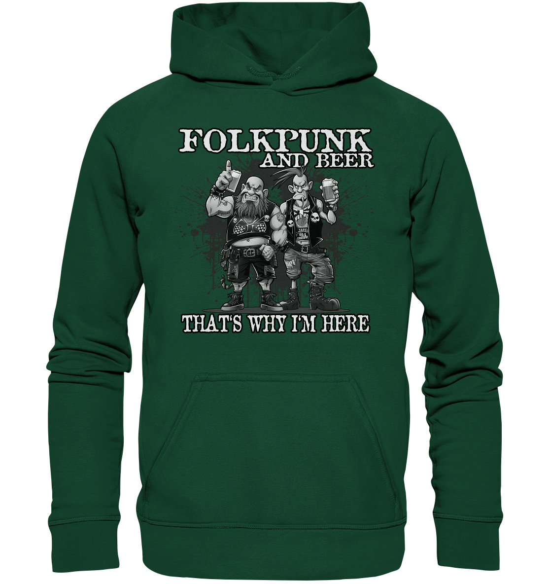 Folkpunk & Beer "That's Why I'm Here III" - Kids Premium Hoodie