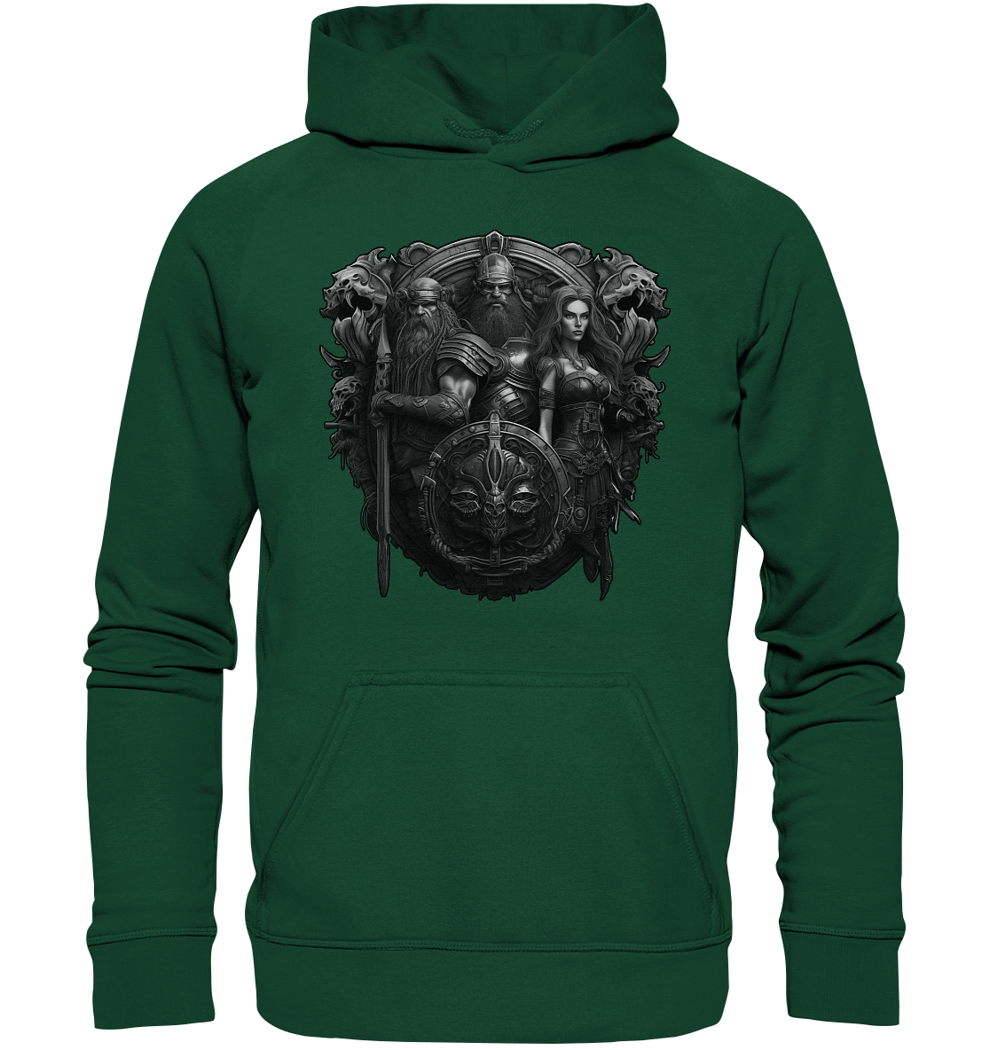 Celtic Warrior "Shield II" - Kids Premium Hoodie