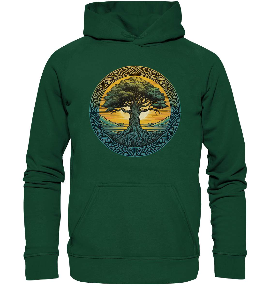 Celtic Tree II - Kids Premium Hoodie