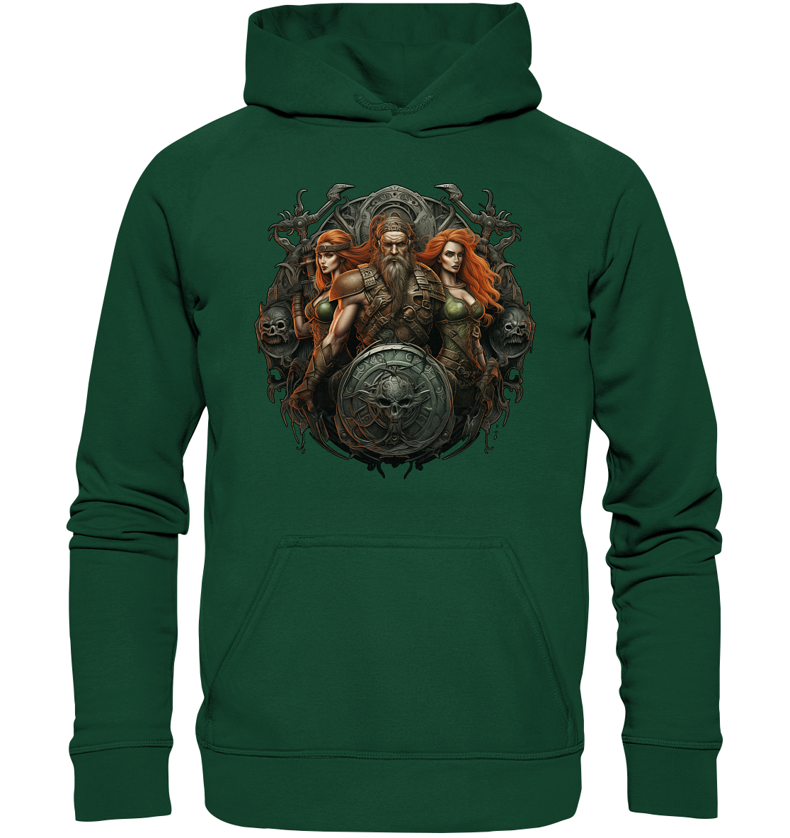 Celtic Warrior "Shield" - Kids Premium Hoodie