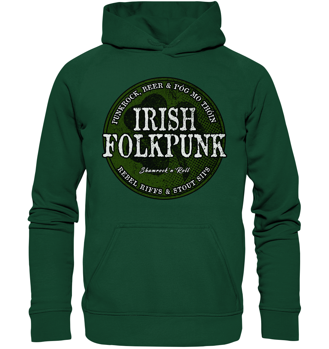 Irish Folkpunk "Shamrock'n'Roll" - Kids Premium Hoodie