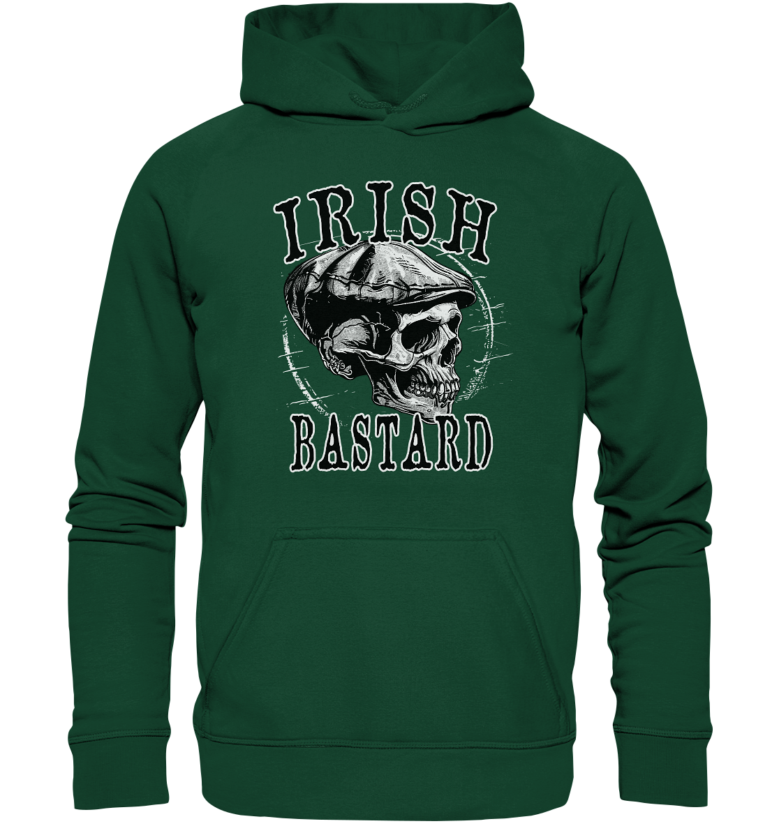 Irish Bastard "Flatcap-Skull II" - Kids Premium Hoodie