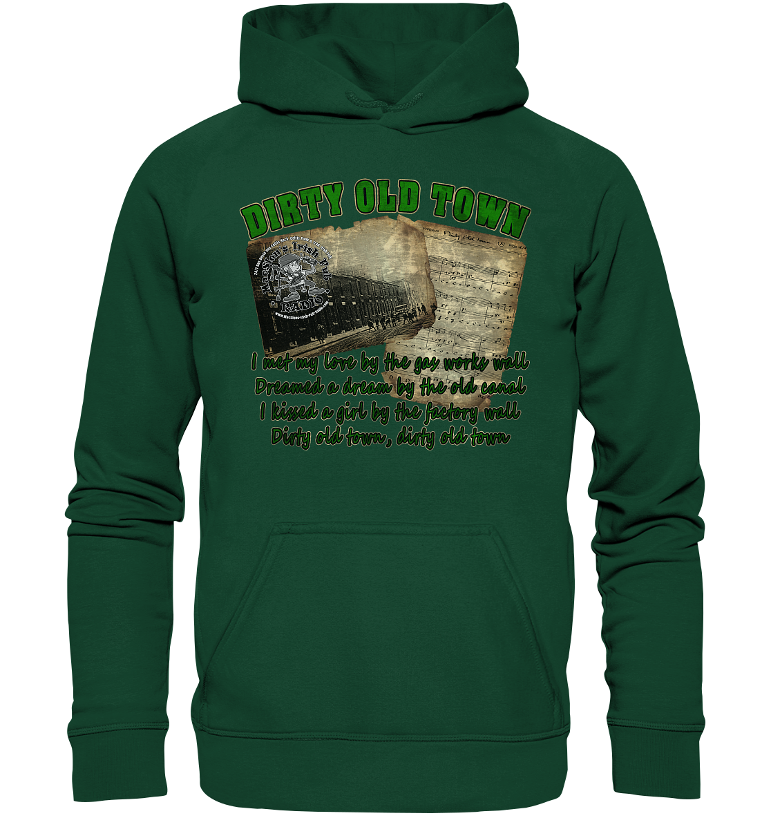 MacSlon's "Dirty Old Town I"  - Kids Premium Hoodie