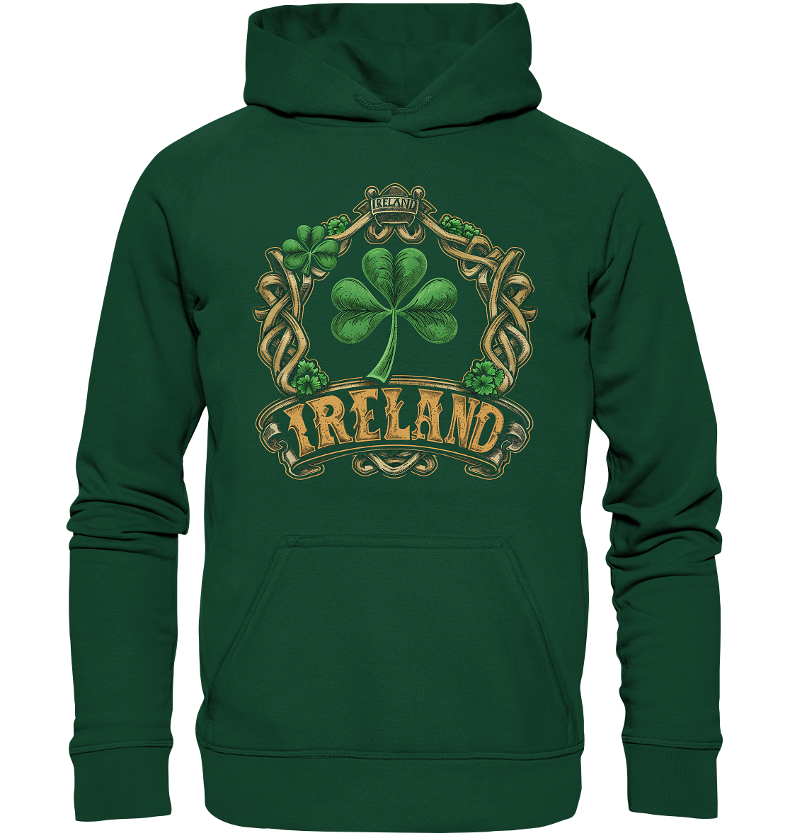 Ireland "Shamrock / Crest III" - Kids Premium Hoodie