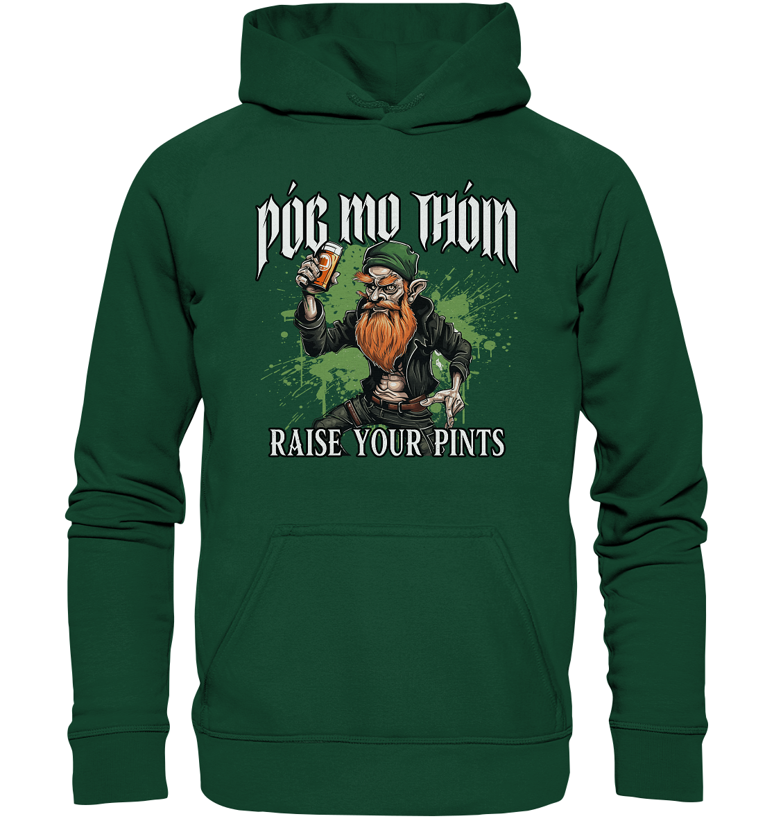 Póg Mo Thóin Streetwear "Raise Your Pints" - Kids Premium Hoodie