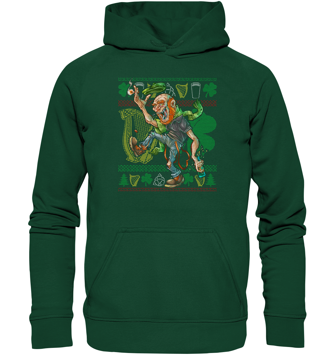 Old Irish Bastard (Christmas) - Kids Premium Hoodie