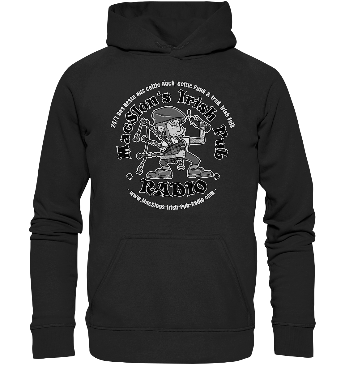 MacSlon's Radio "24/7 - Classic Logo"  - Kids Premium Hoodie