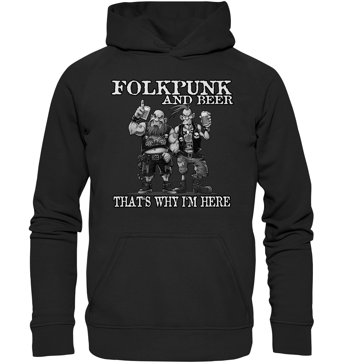 Folkpunk & Beer "That's Why I'm Here III" - Kids Premium Hoodie