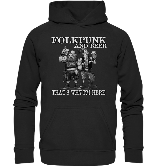 Folkpunk & Beer "That's Why I'm Here III" - Kids Premium Hoodie