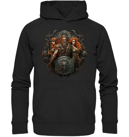 Celtic Warrior "Shield" - Kids Premium Hoodie