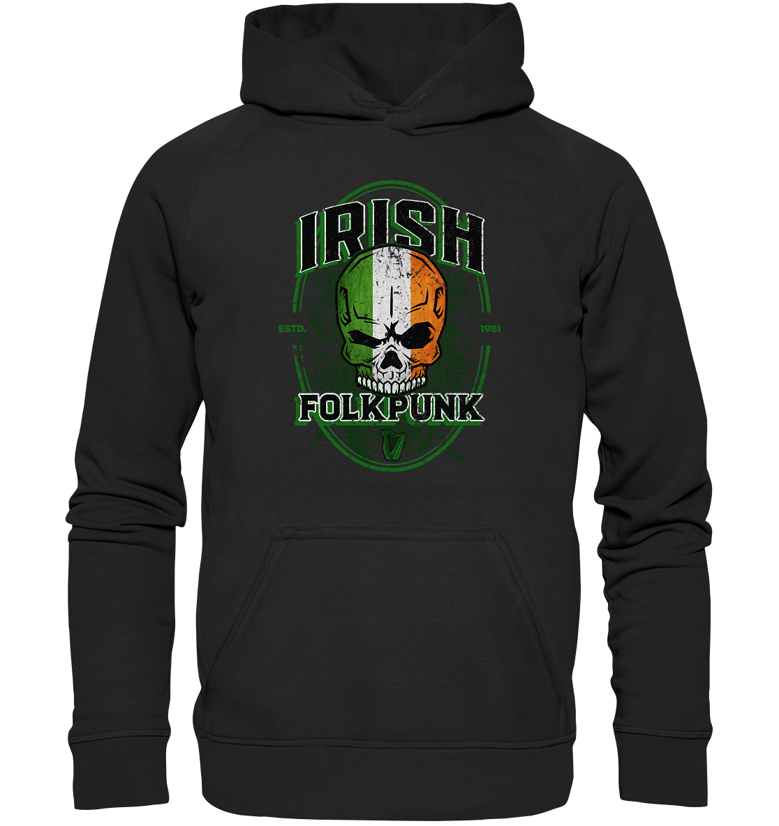 Irish Folkpunk "Skull" - Kids Premium Hoodie