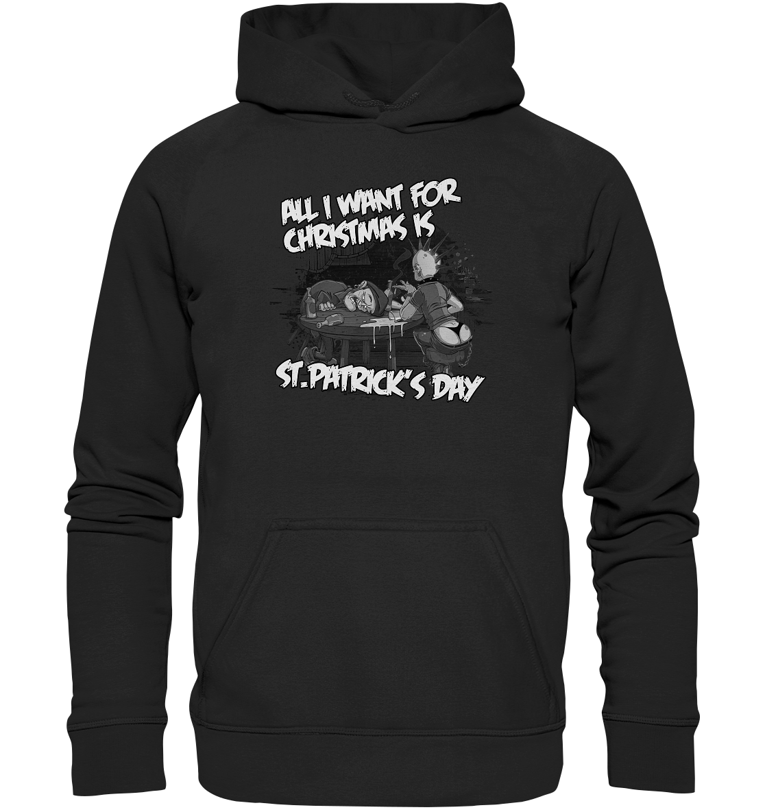 All I Want For Christmas is "St.Patrick's Day" - Kids Premium Hoodie