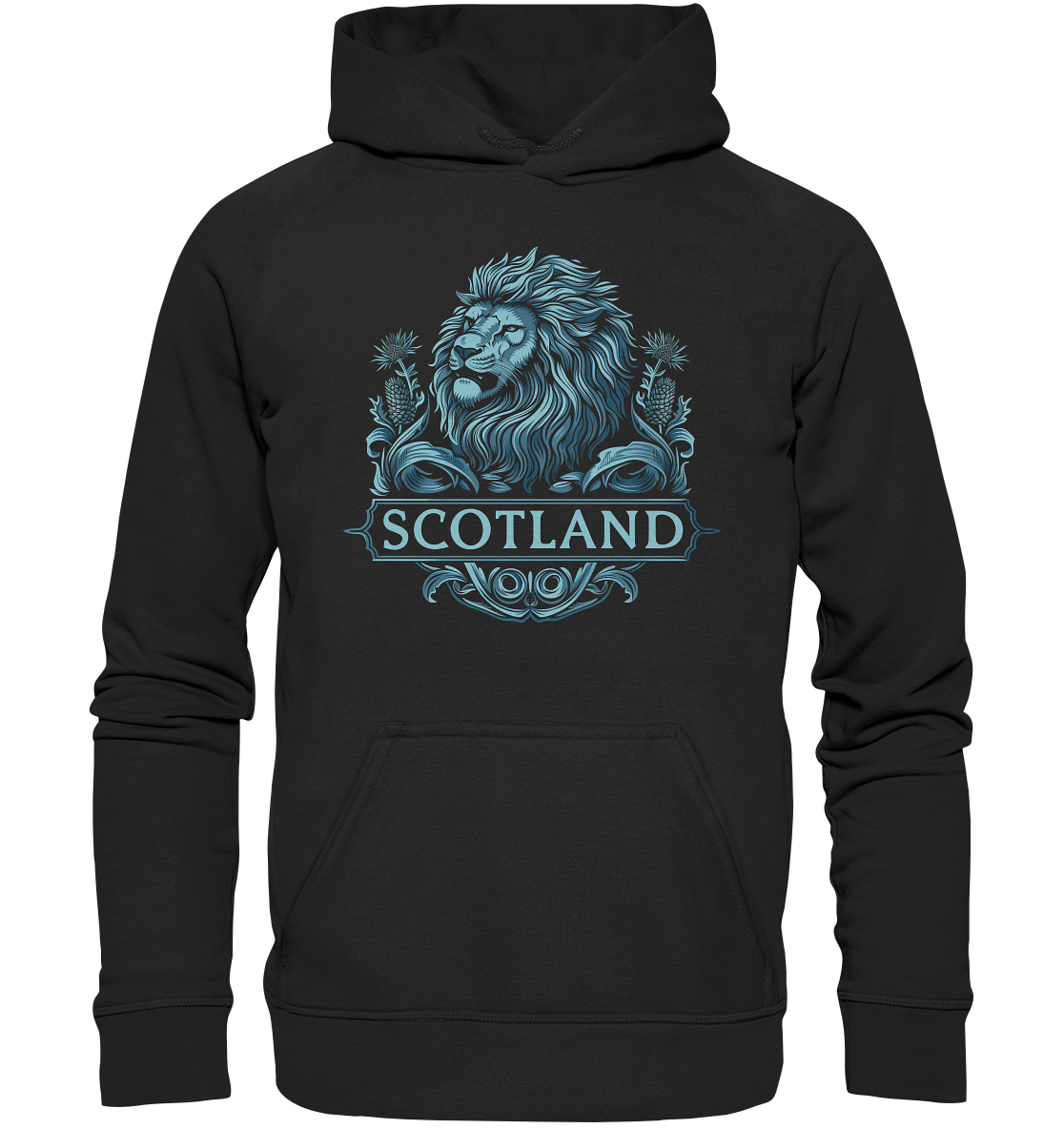 Scotland "Lion / Thistle I" - Kids Premium Hoodie