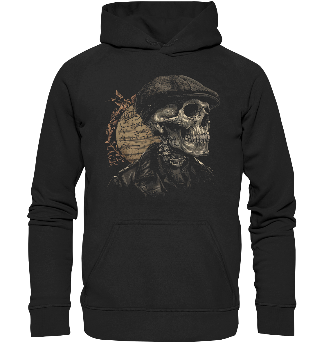 Skull "Flatcap II" - Kids Premium Hoodie