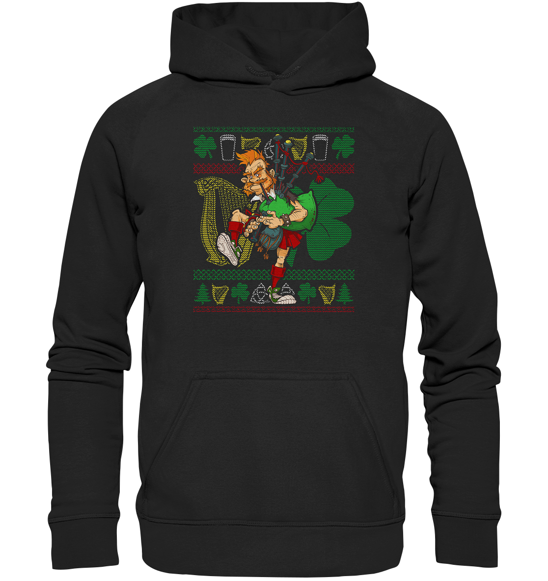 BagPiper (Christmas) - Kids Premium Hoodie