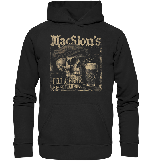 MacSlon's "Celtic Punk Is More Than Music / Flatcap-Skull" - Kids Premium Hoodie