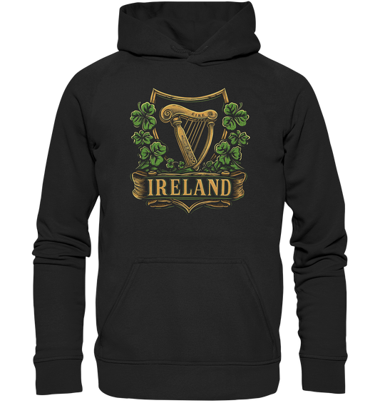 Ireland "Éire / Harp / Shamrock" - Kids Premium Hoodie