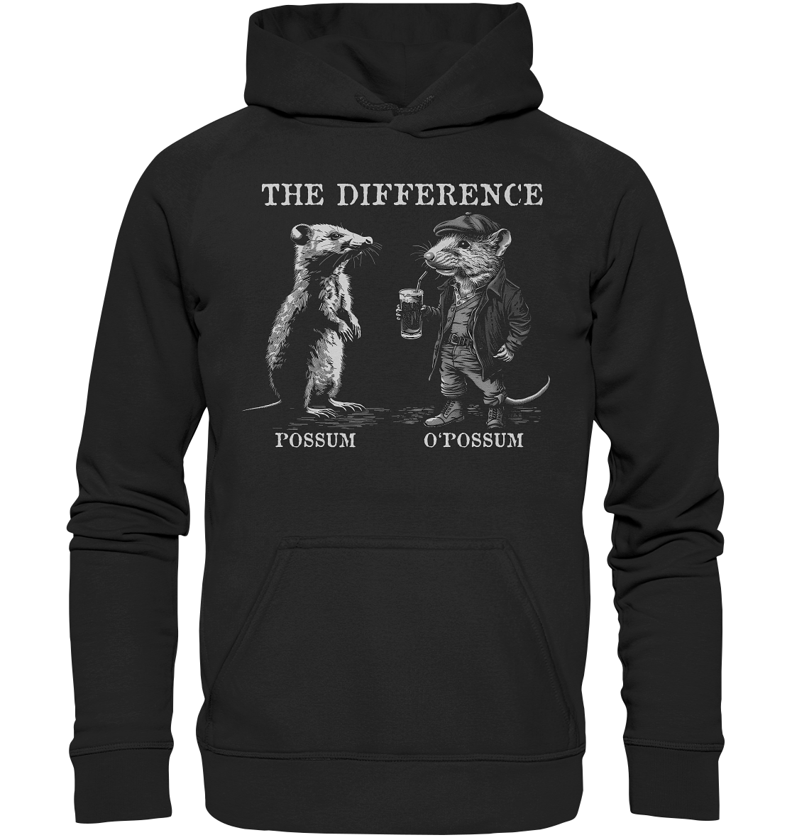 The Difference "Possum & O'Possum" - Kids Premium Hoodie