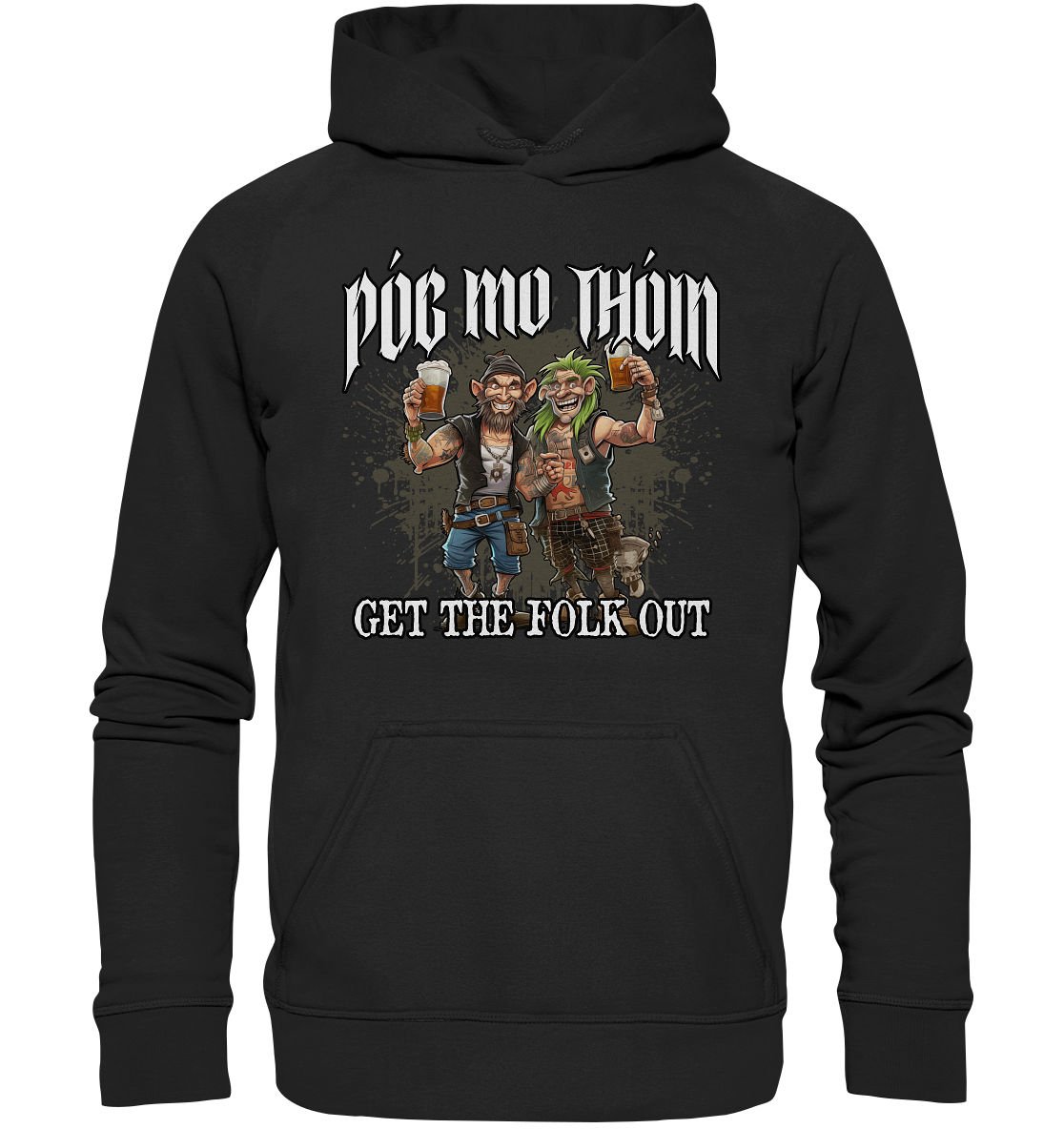 Póg Mo Thóin Streetwear "Get The Folk Out I" - Kids Premium Hoodie