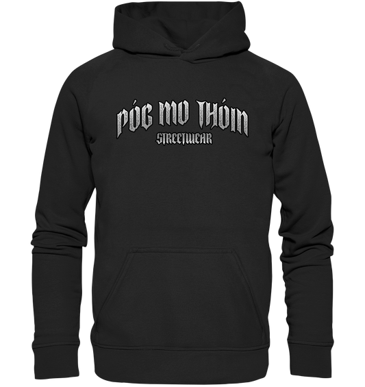 Póg Mo Thóin Streetwear "Logo" - Kids Premium Hoodie