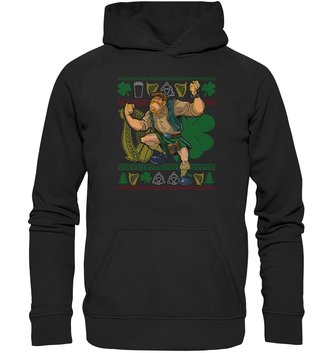 Irish Pub Fighter (Christmas) - Kids Premium Hoodie