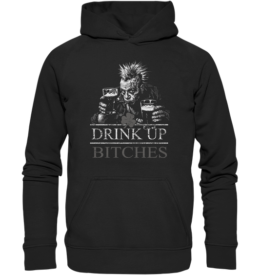 Drink Up Bitches "Punk I" - Kids Premium Hoodie