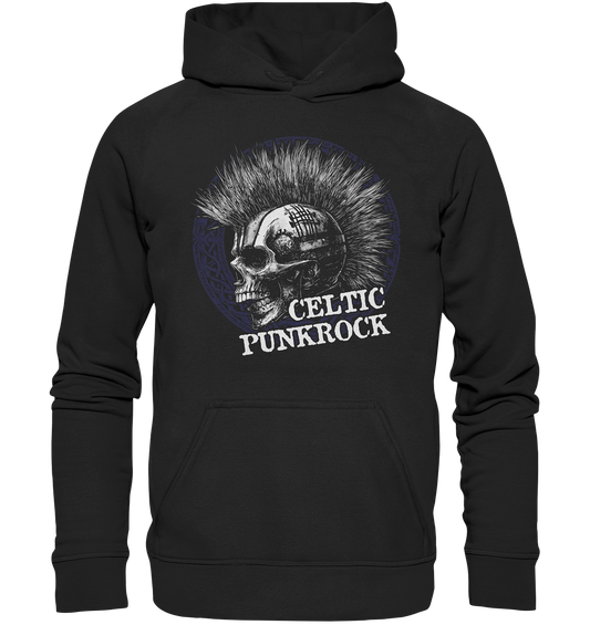 Celtic Punkrock "Mohawk / Skull I" - Kids Premium Hoodie