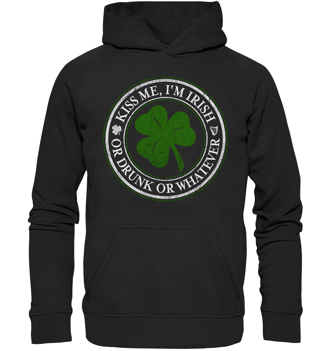 Kiss Me I'm Irish "Or Drunk Or Whatever" - Kids Premium Hoodie