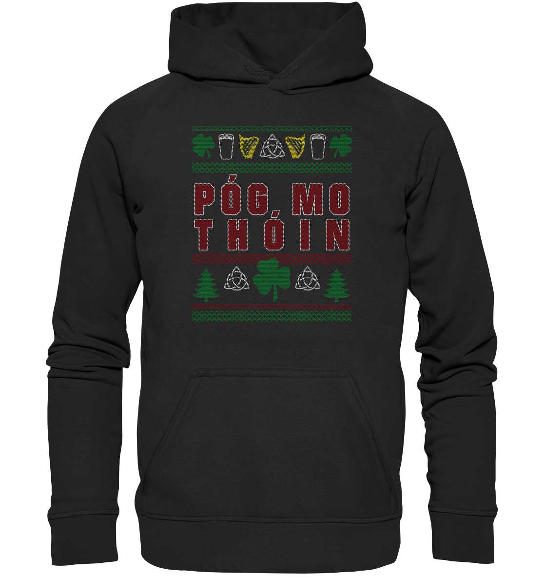 Póg Mo Thóin (Christmas) - Kids Premium Hoodie