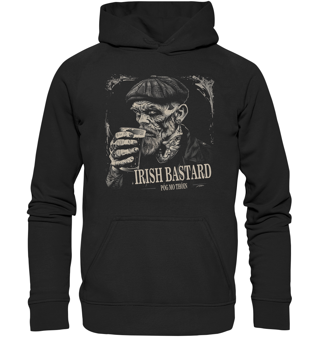 Irish Bastard "Old Irish Man IV" - Kids Premium Hoodie