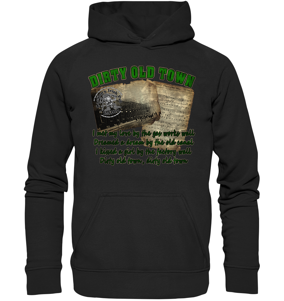 MacSlon's "Dirty Old Town I"  - Kids Premium Hoodie