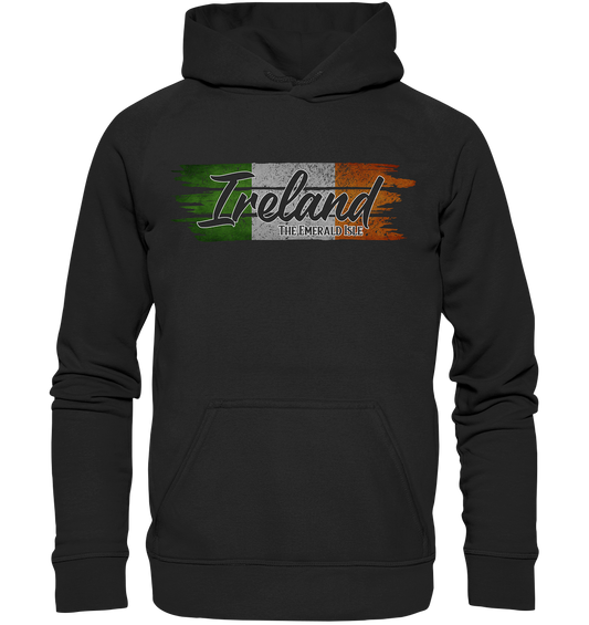 Ireland "The Emerald Isle / Flag" - Kids Premium Hoodie