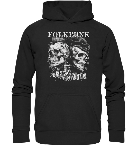 Folkpunk "Saved My Life II" - Kids Premium Hoodie