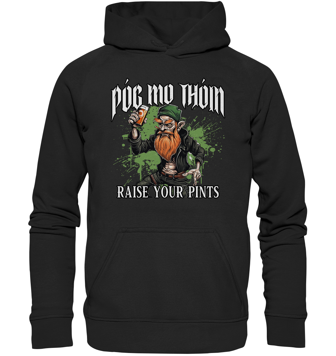 Póg Mo Thóin Streetwear "Raise Your Pints" - Kids Premium Hoodie