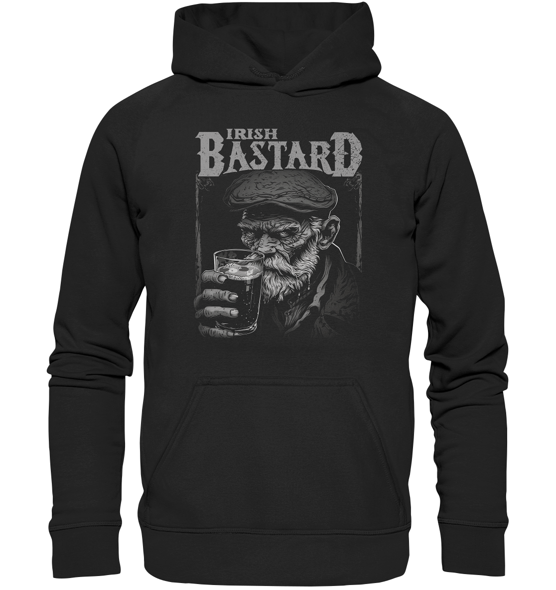 Irish Bastard "Old Irish Man I"  - Kids Premium Hoodie