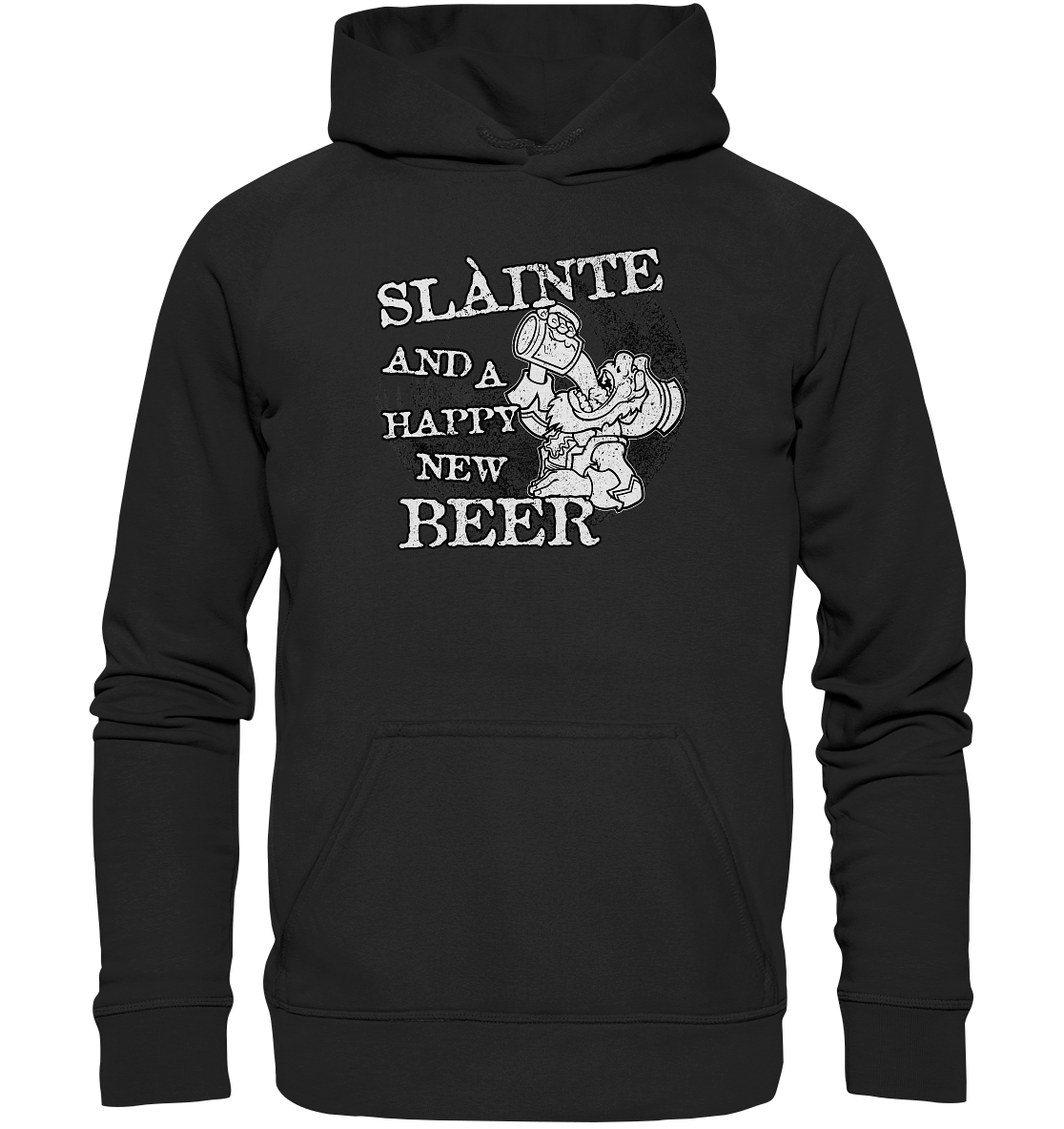 Sláinte "And A Happy New Beer" - Kids Premium Hoodie