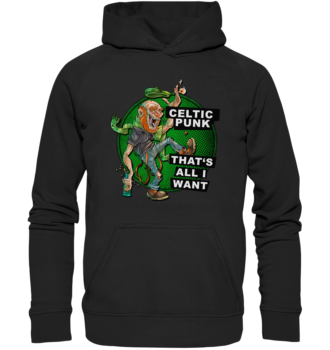 "Celtic Punk - That's All I Want" - Kids Premium Hoodie