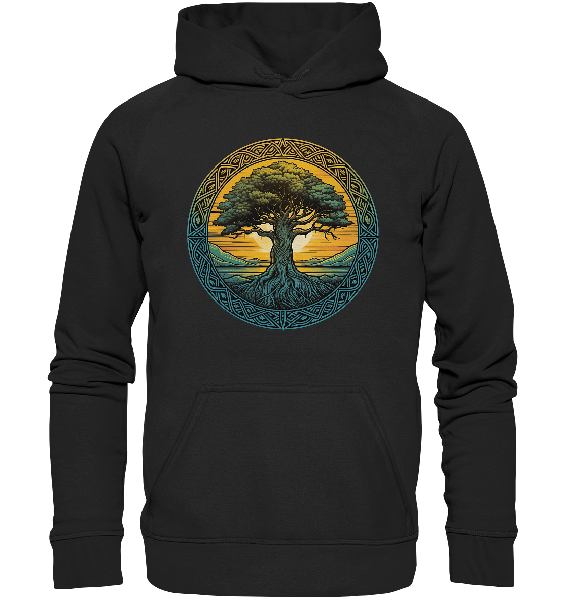 Celtic Tree II - Kids Premium Hoodie