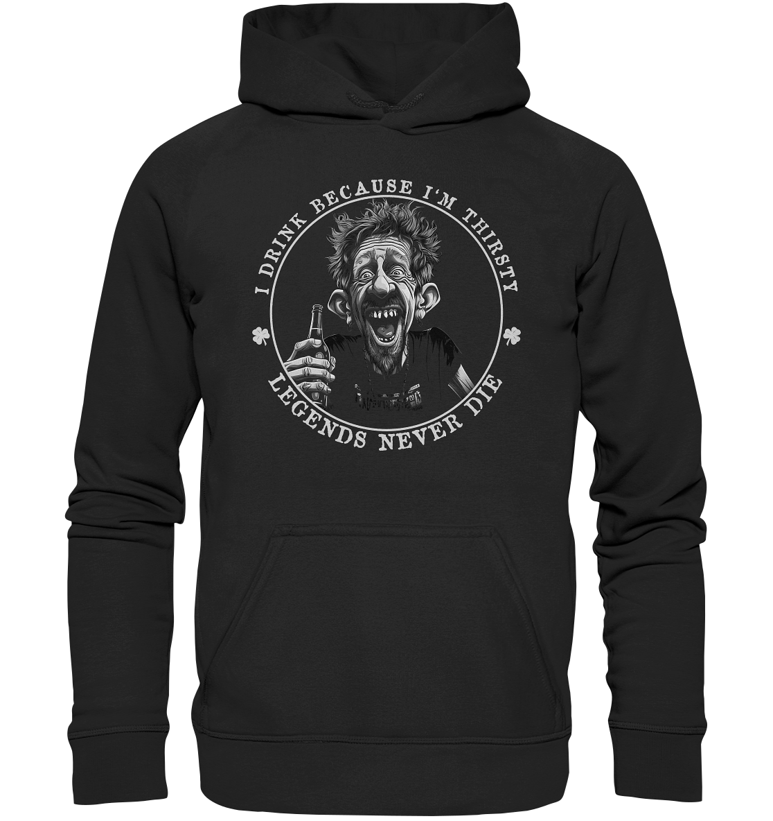 I Drink Because I'm Thirsty "Legends Never Die" - Kids Premium Hoodie