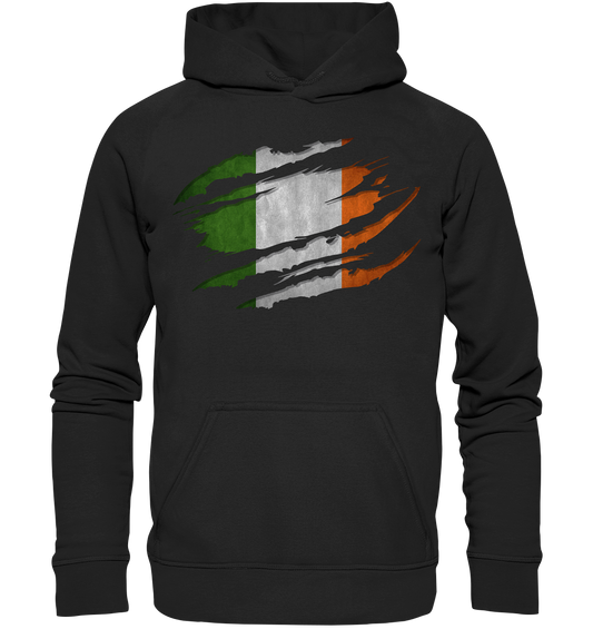 Ireland "Flag Scratch" - Kids Premium Hoodie