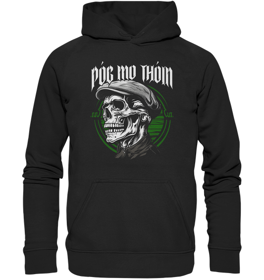 Póg Mo Thóin Streetwear "Flatcap-Skull II" - Kids Premium Hoodie