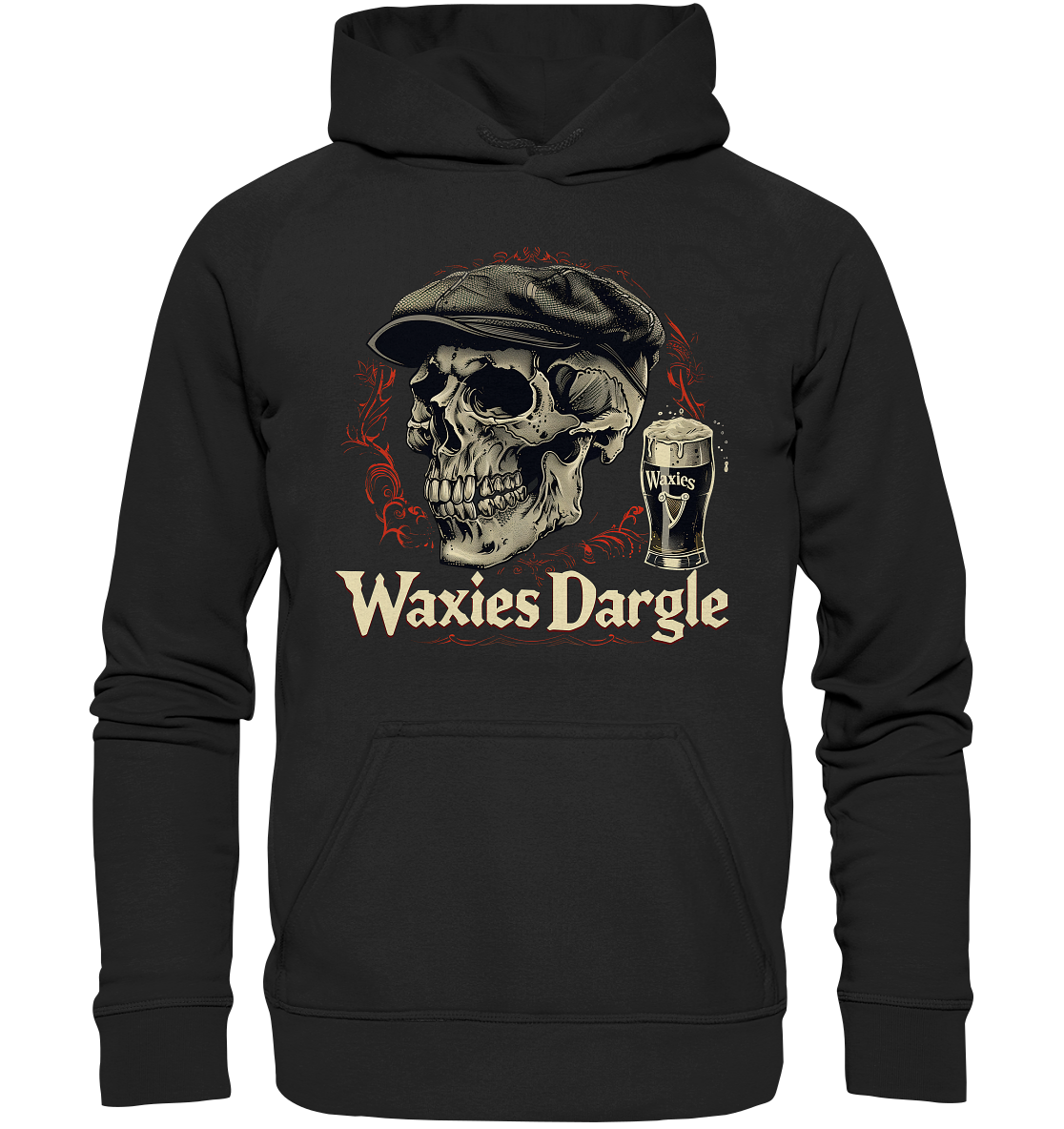 Waxies Dargle "Flatcap / Skull I"  - Kids Premium Hoodie