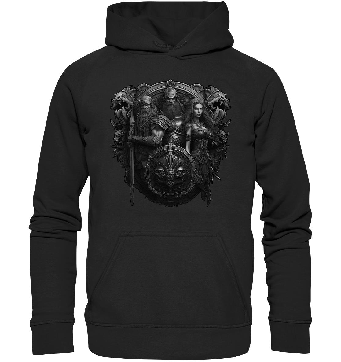 Celtic Warrior "Shield II" - Kids Premium Hoodie