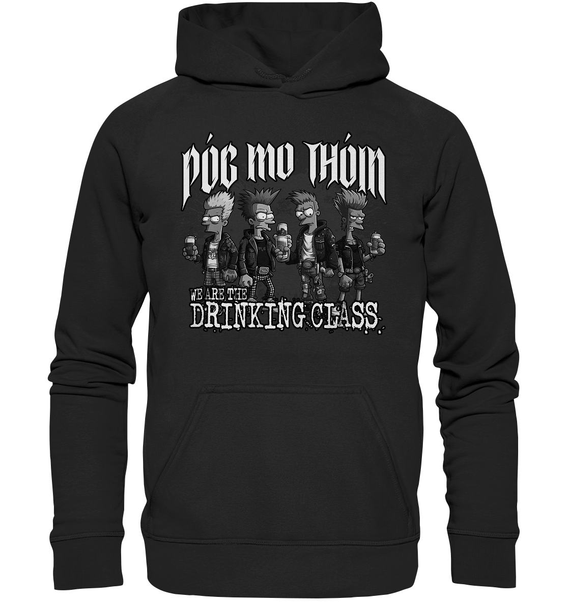 Póg Mo Thóin Streetwear "We Are The Drinking Class II" - Kids Premium Hoodie