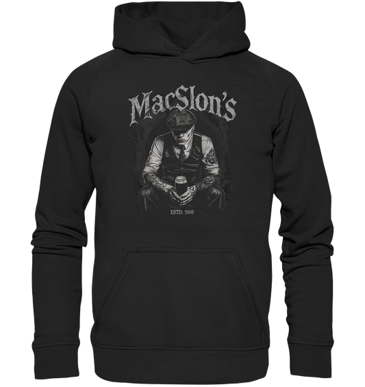 MacSlon's "Estd. 2009 / Drinking Guy I" - Kids Premium Hoodie