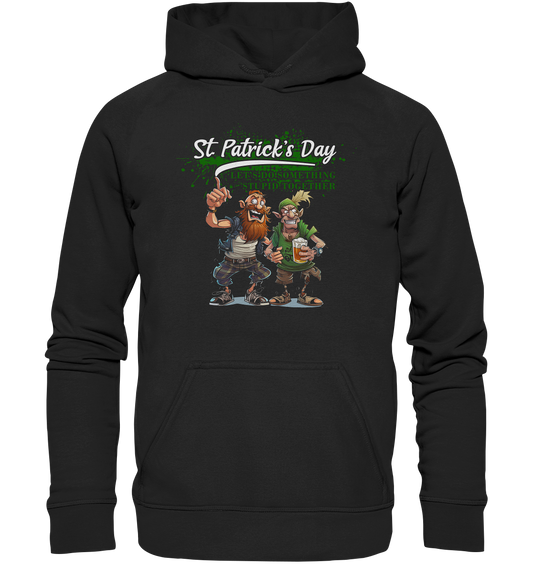 St. Patrick's Day "Let's Do Something Stupid Together / Punks" - Kids Premium Hoodie