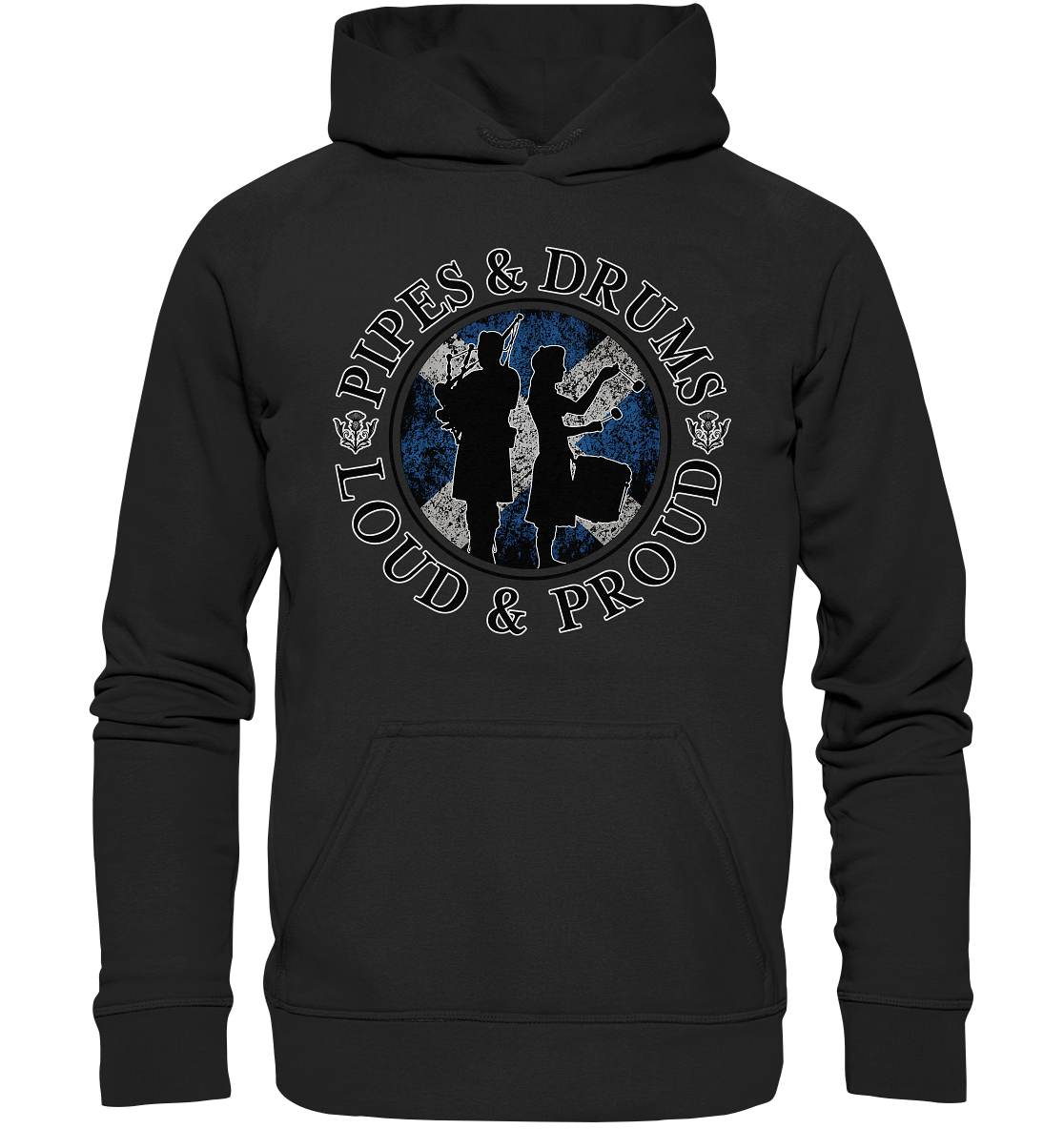 Pipes & Drums "Loud & Proud" - Kids Premium Hoodie