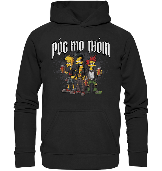 Póg Mo Thóin Streetwear "Punks" - Kids Premium Hoodie